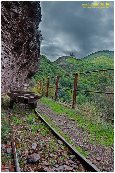 Vecchi carrelli, miniera, cave, mine, caves, mines